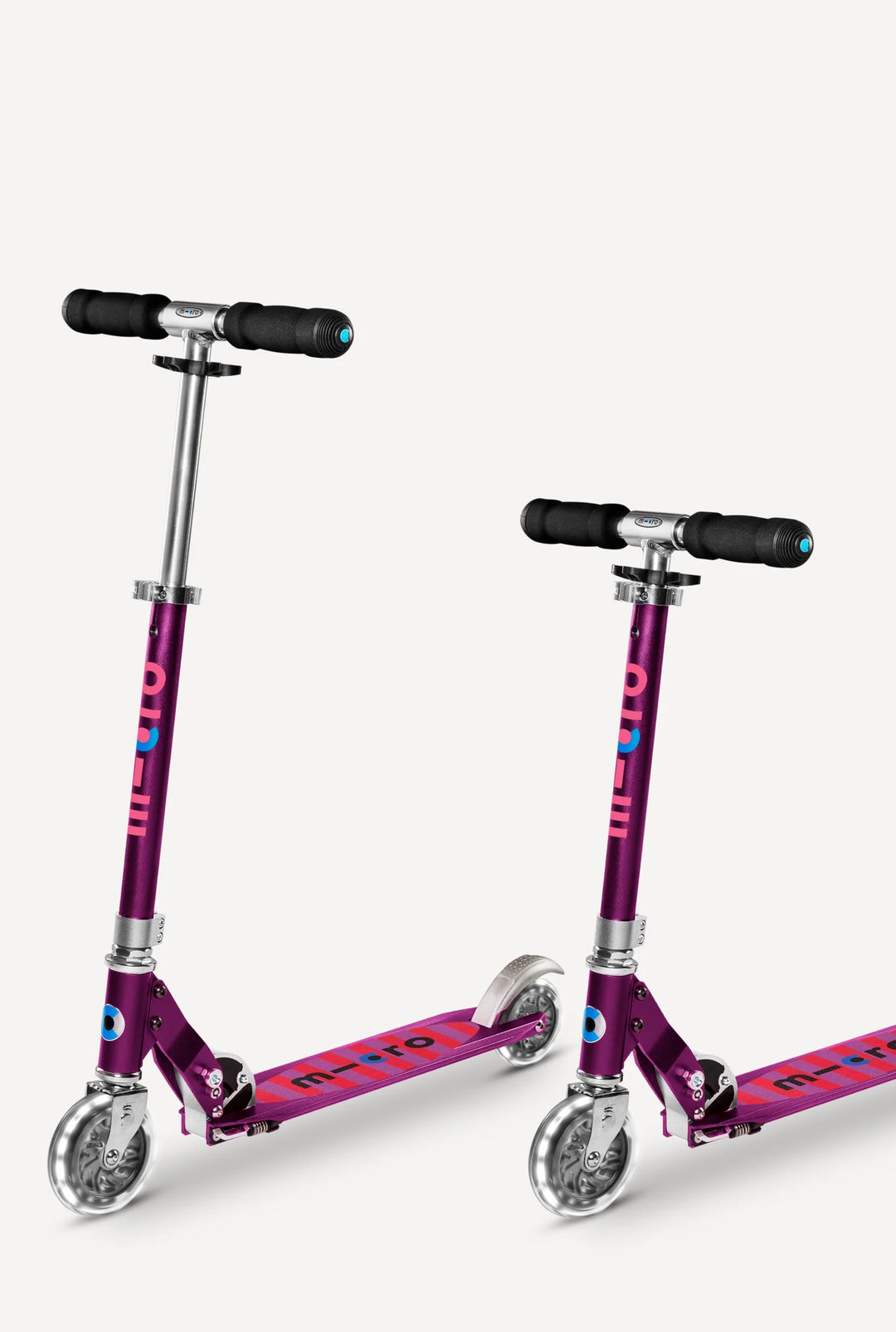 Sprite LED Scooter Purple Stripe