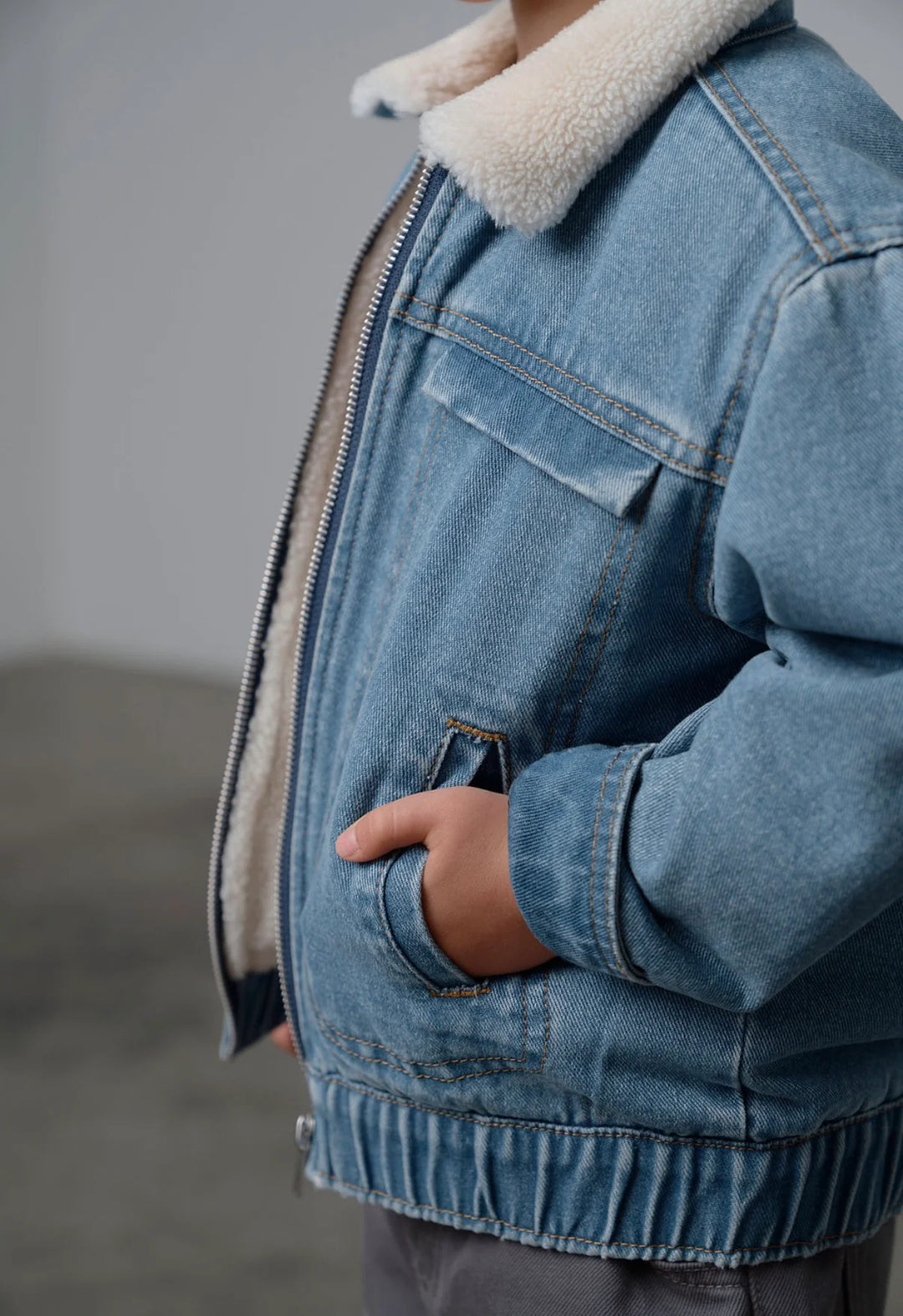 Sherpa Denim Jacket