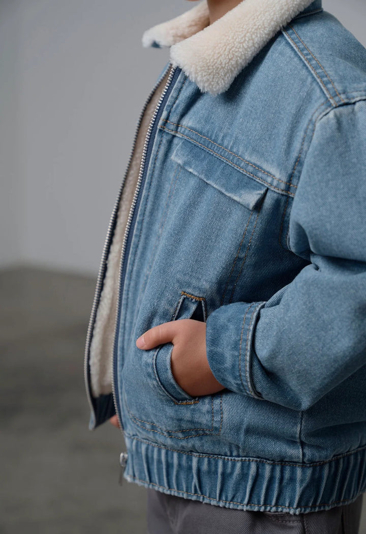 Sherpa Denim Jacket