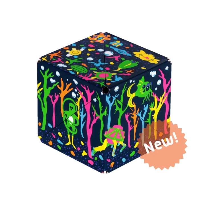 Glowquarium Shashibo Cube Meow Wolf