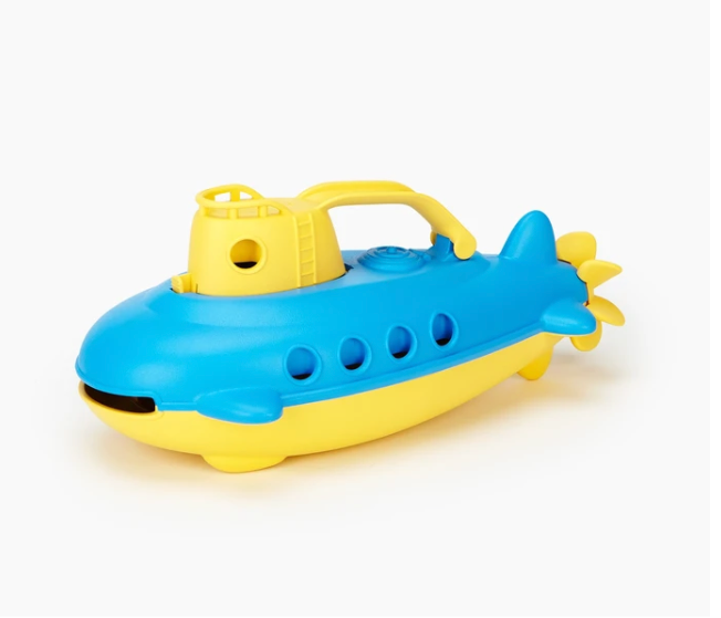 Submarine Bath Boat Assorted Colors