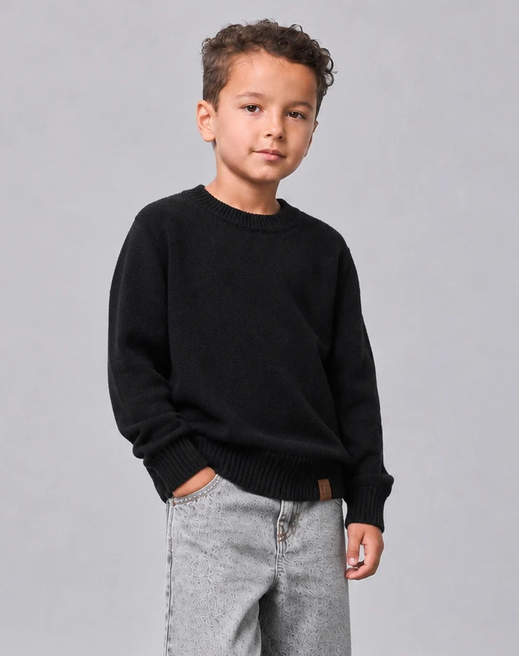 Black Knit Sweater