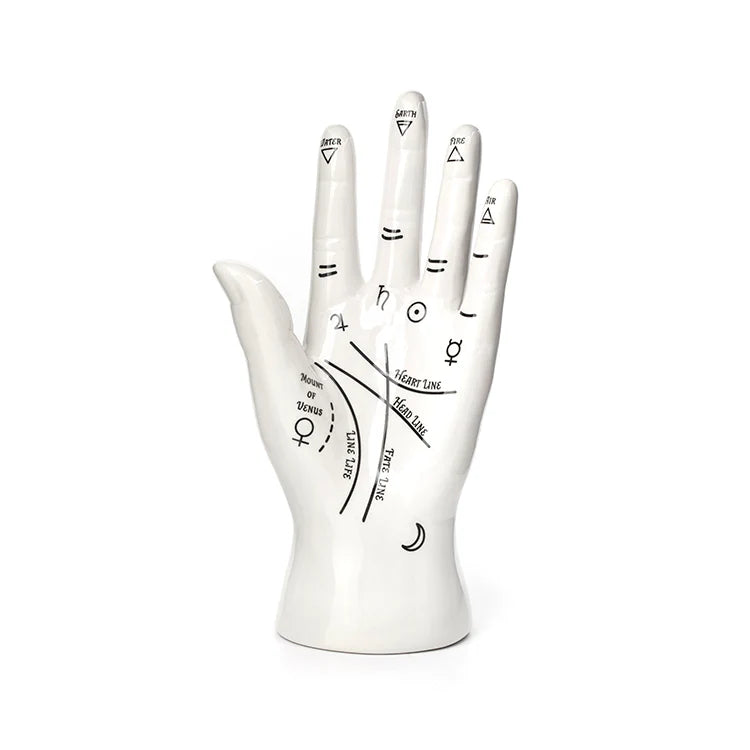 Palm Reader Jewelry Holder Stand