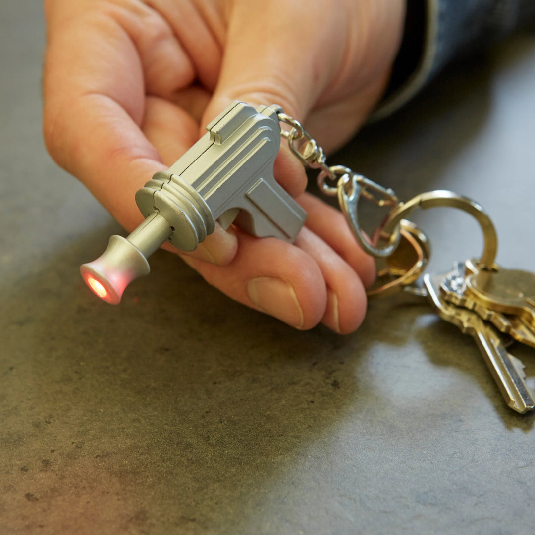Space Gun LED Keychain