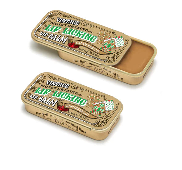 Vintage Style Tin of Lip Balm