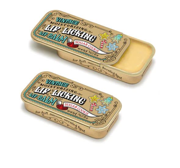 Vintage Style Tin of Lip Balm