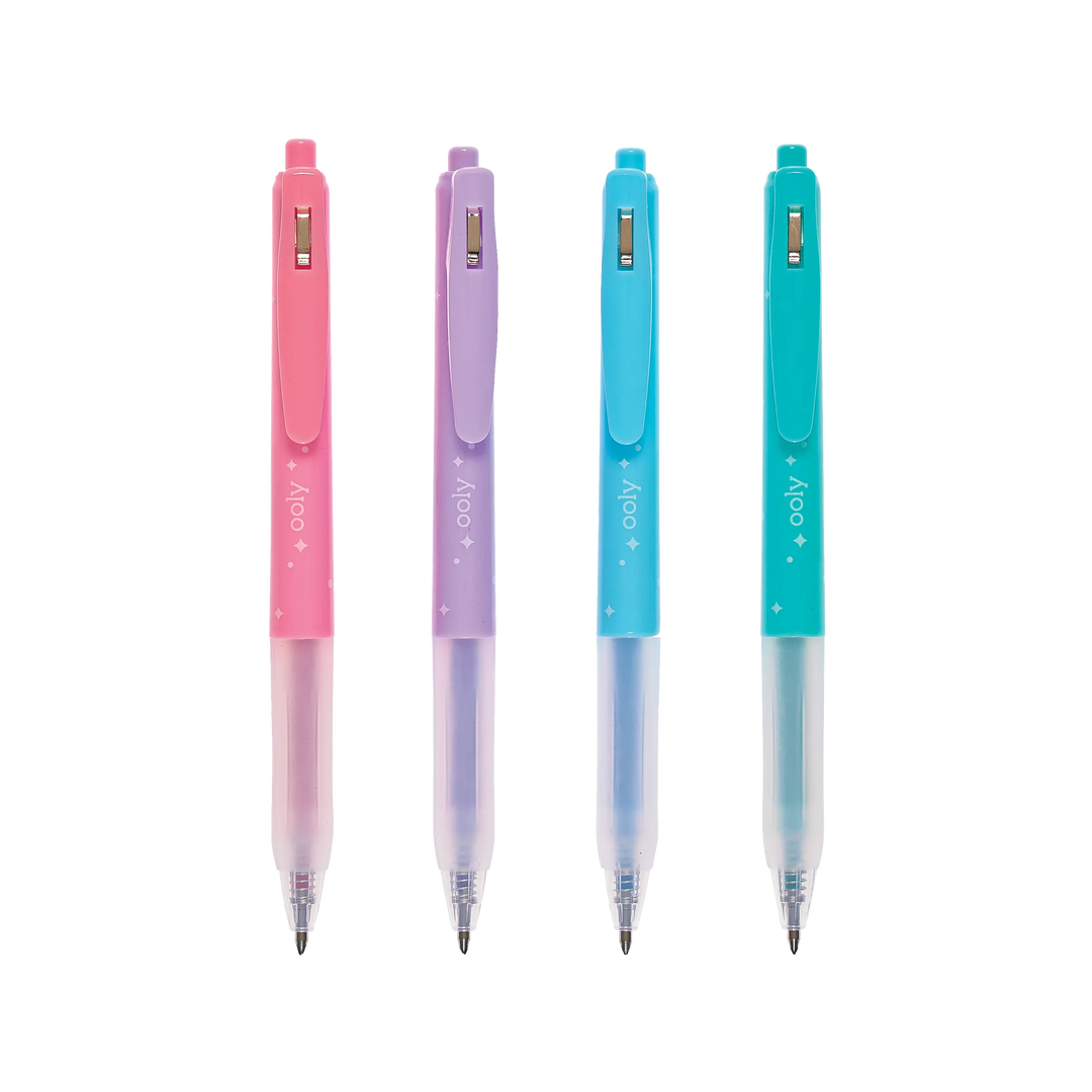 Retractable Glitter Gel Pens 4