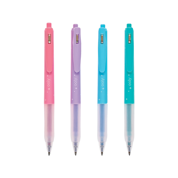 Retractable Glitter Gel Pens 4