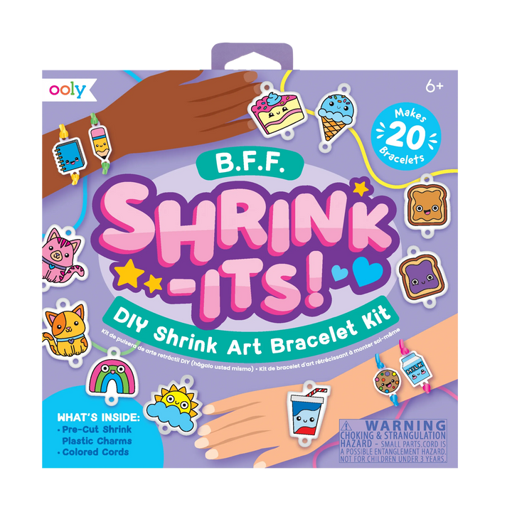 Shrink-Its!: D.I.Y. Shrink Art Bracelet Kit - B.F.F.
