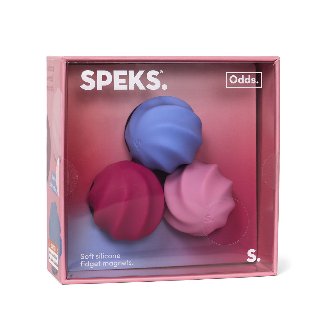 Swirls Odds Silicone Fidget Magnets