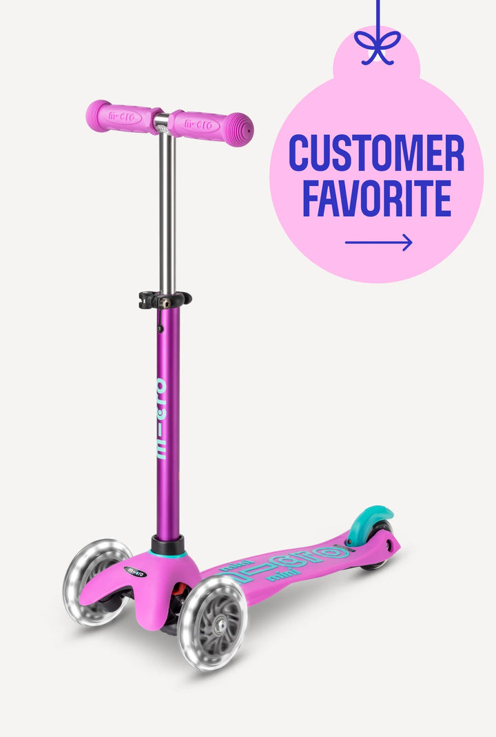 Mini LED Scooter Lavender