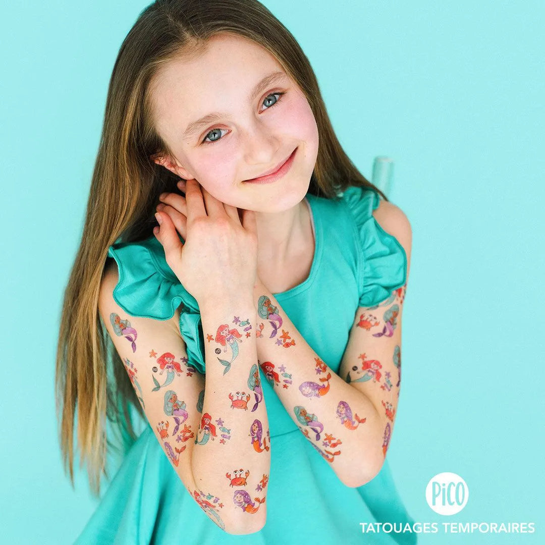 Mermaid Temporary Tattoos