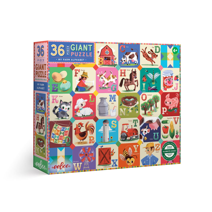 My Farm Alphabet 36 Giant Puzzle