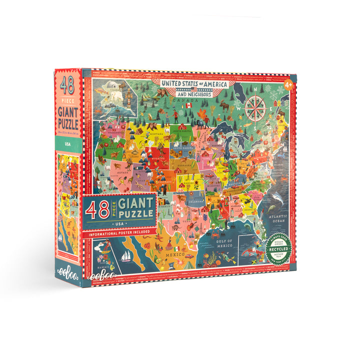 USA 48 Giant Puzzle