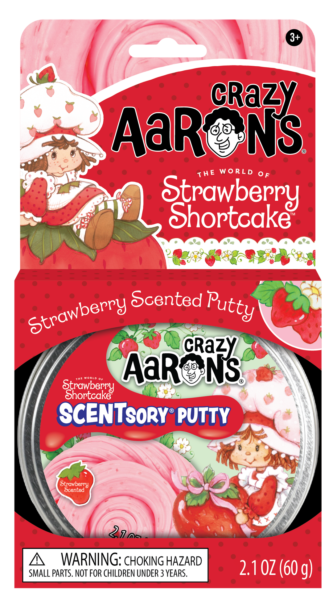 Strawberry Shortcake 4" Putty Tin