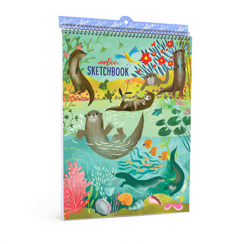 Otters at Play Sketchbook