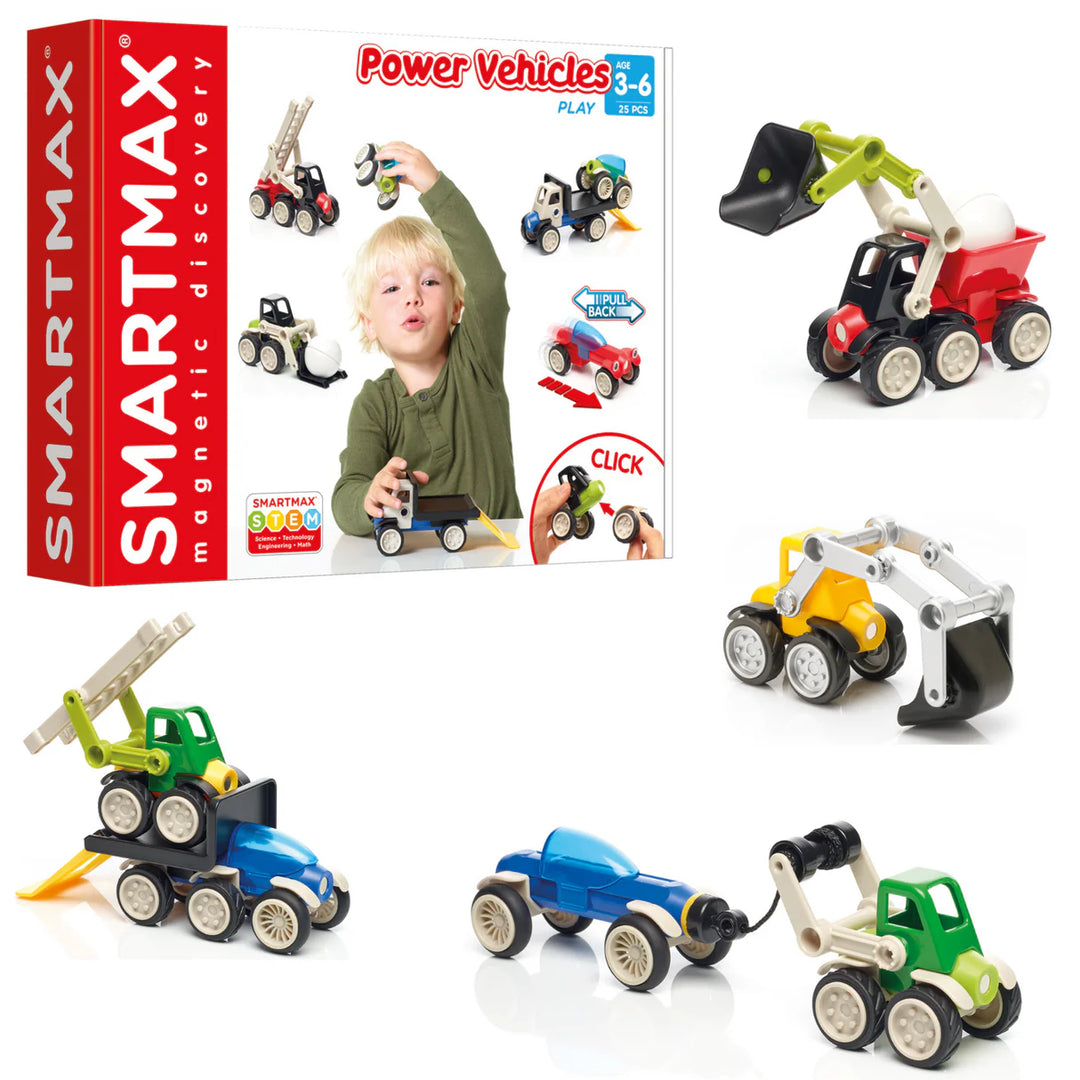 SmartMax Power Vechicles - Max Complete Set