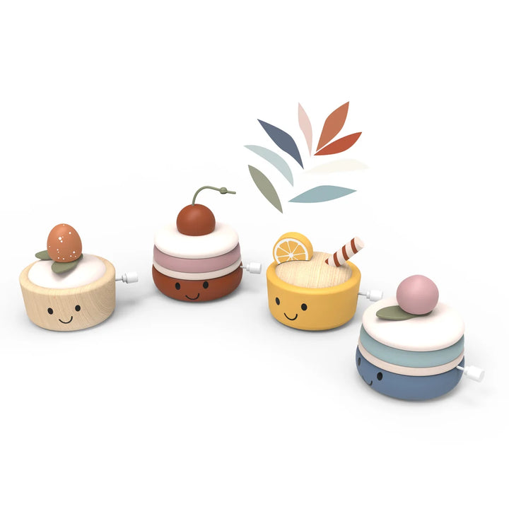 Spinning Wind-Up Cakes
