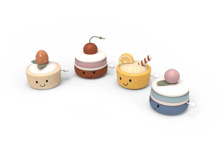 Spinning Wind-Up Cakes