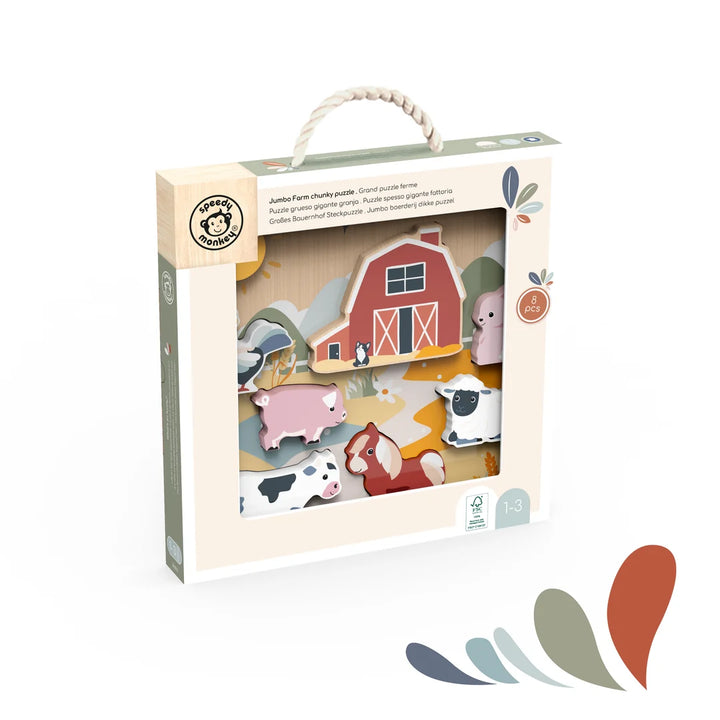 Jumbo Farm Chunky Puzzle