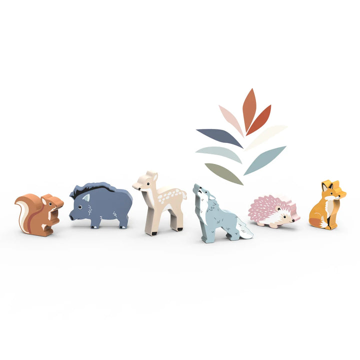 Wooden Animals - Woodland