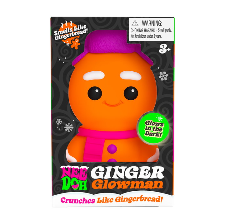 Squishmas Ginger Glowman Nee Doh 2025