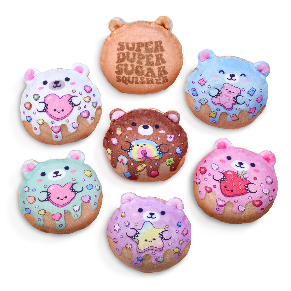 Plush Sugar Donuts - Bear Edition