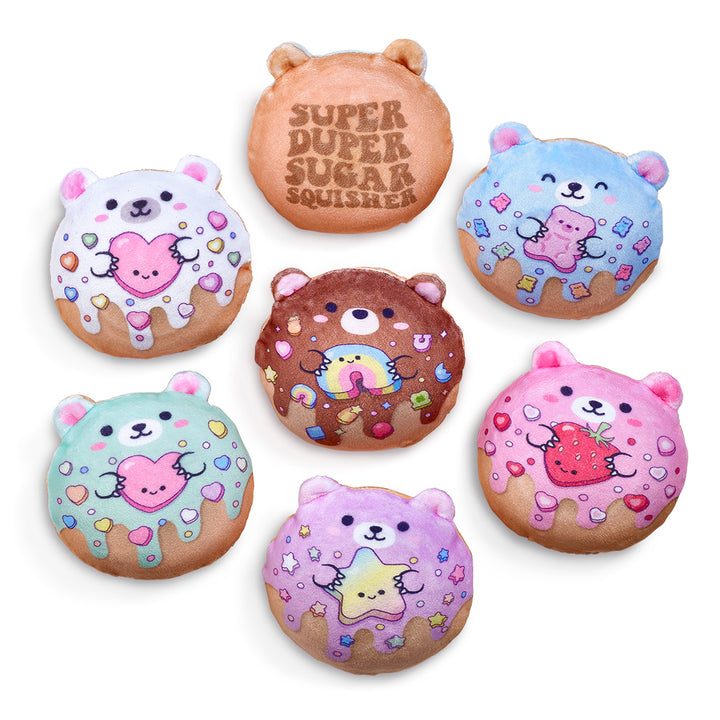 Plush Sugar Donuts - Bear Edition