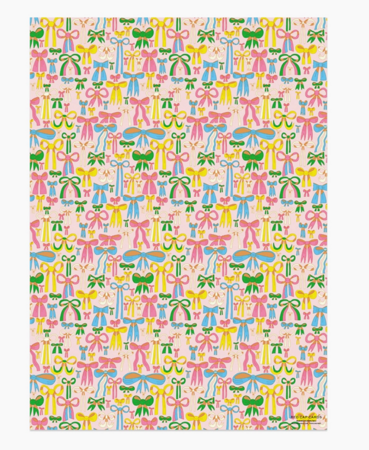 Lots of Bows Paper Roll Wrapping Paper