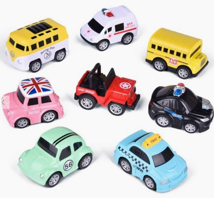 Mini Pull Back Cars