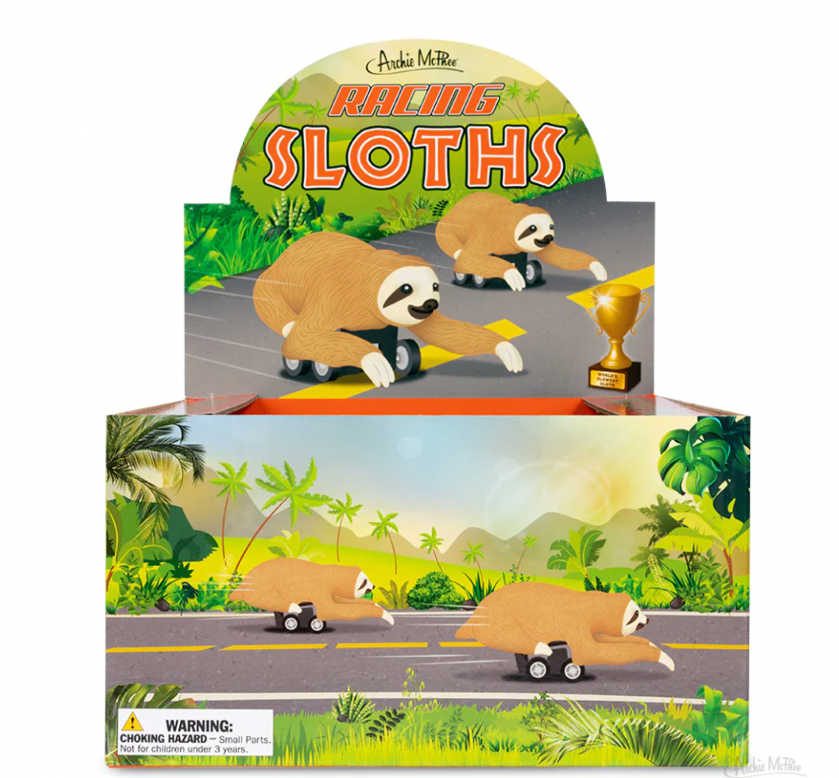 Racing Wind Up Sloths – Oodles Kids