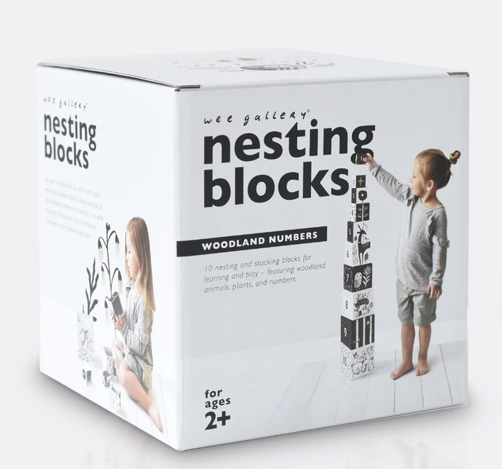 Nesting Blocks Woodland Numbers