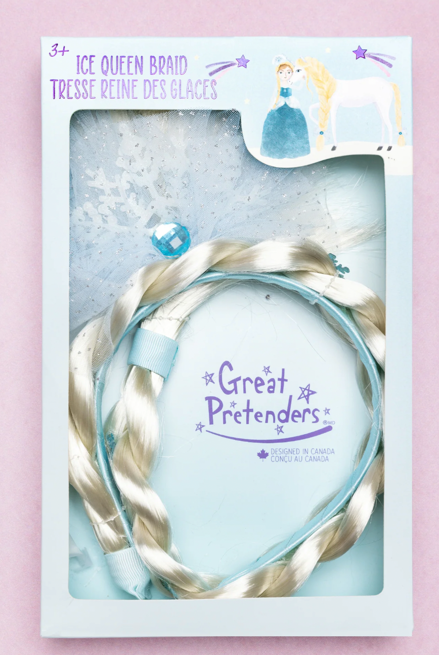 Ice Queen Princess Hair Braid