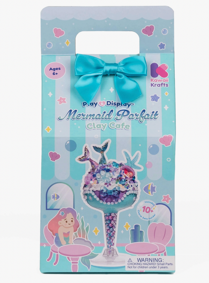 Play & Display Mermaid Parfait Clay Cafe Kit