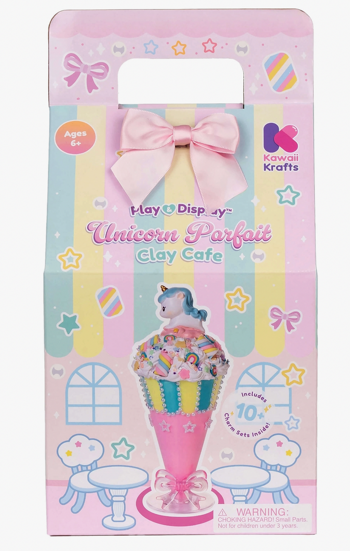 Play & Display Unicorn Parfait Clay Cafe Kit