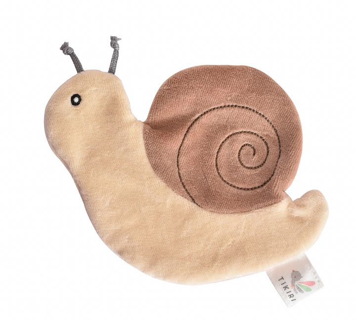 Snail Organic Fabric with Crinkle