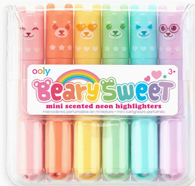 Beary Sweet Mini Scented Highlighters