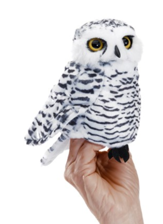 Small Snowy Owl Puppet