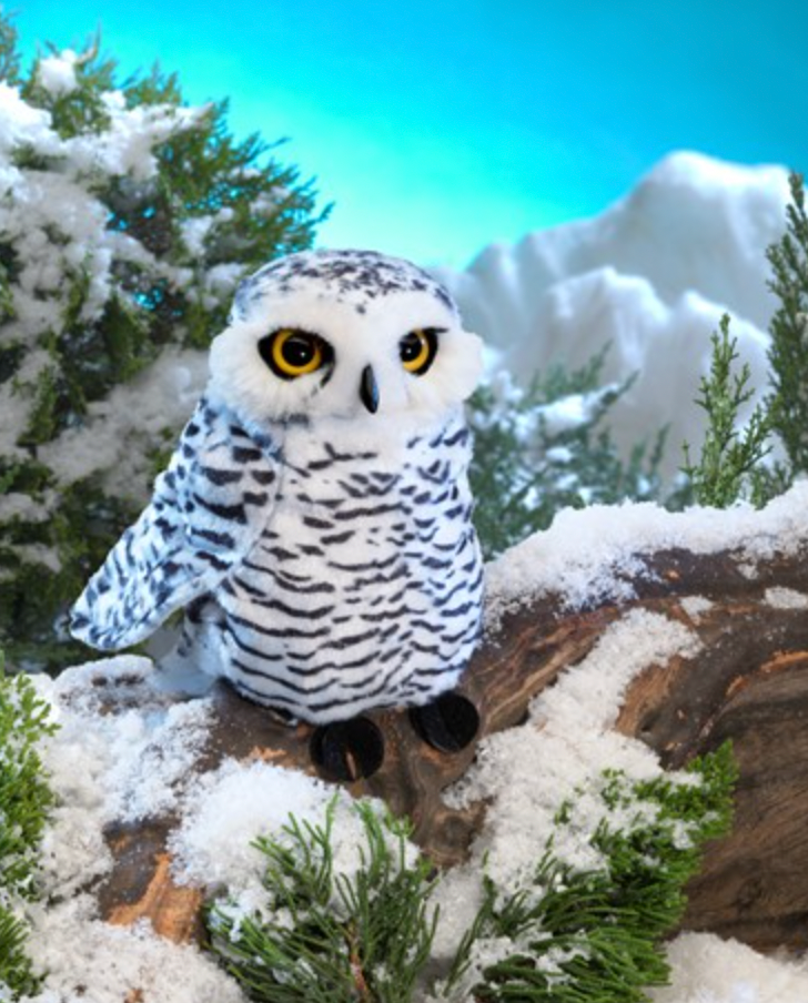 Small Snowy Owl Puppet