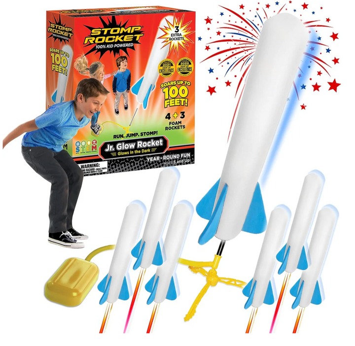 JR Glow Stomp Rockets -7 Rockets