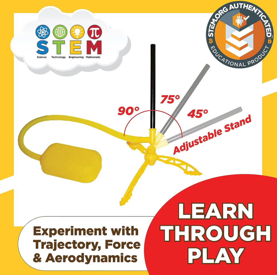 JR Glow Stomp Rockets -7 Rockets