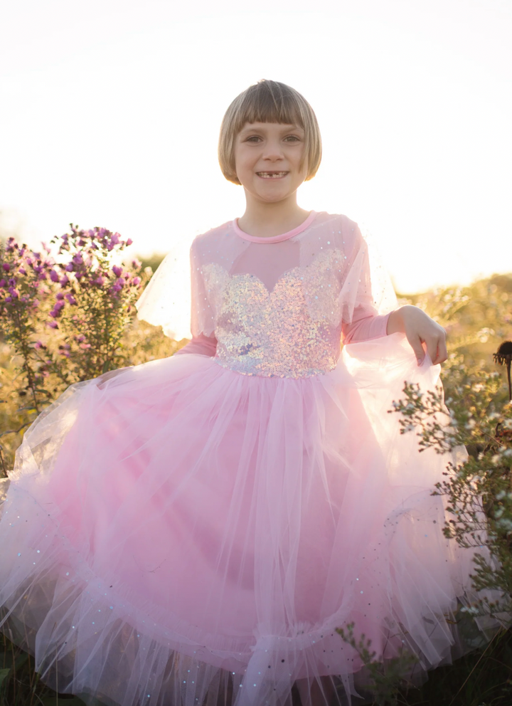 Elegant In Pink Dress