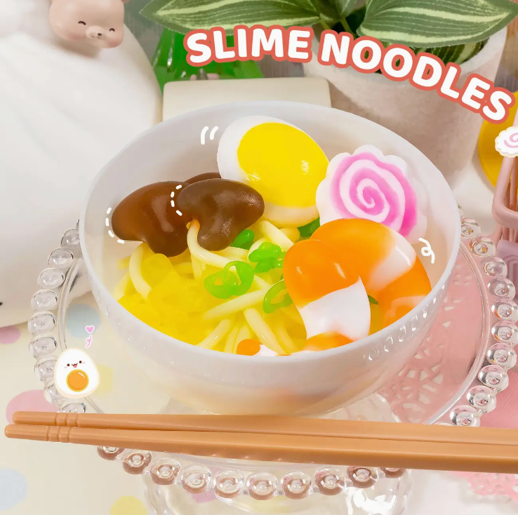 Instant Ramen Noodles Slime Science Kit