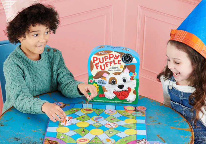 Puppy Fuffle Shaped Board Game