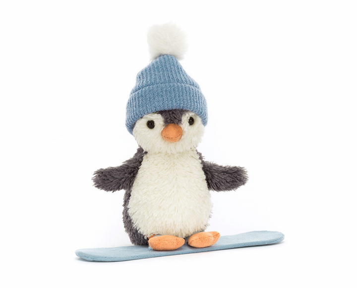 Snowboarding Peanut Penguin