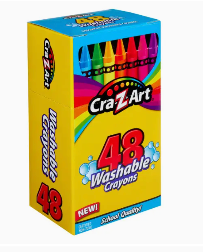 Washable Crayons 48ct