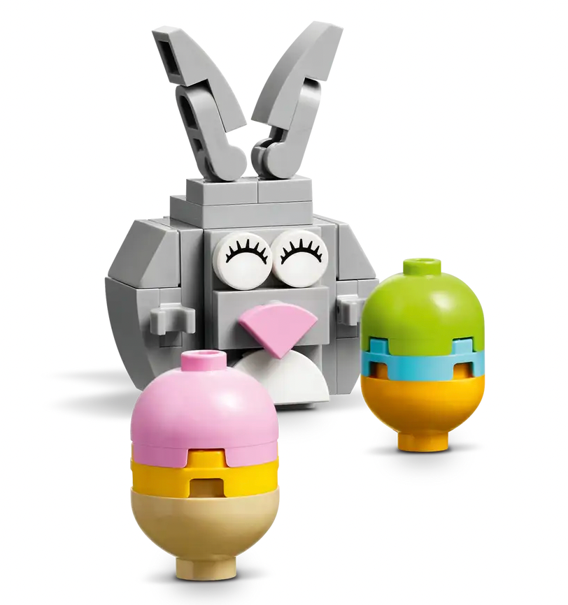 Easter Bunny and Chick Egg Hunt