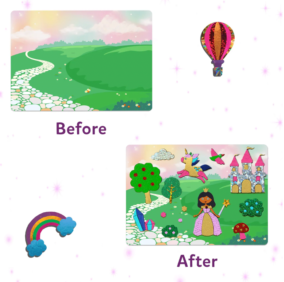 Unicorns & Princesses Foil Fun