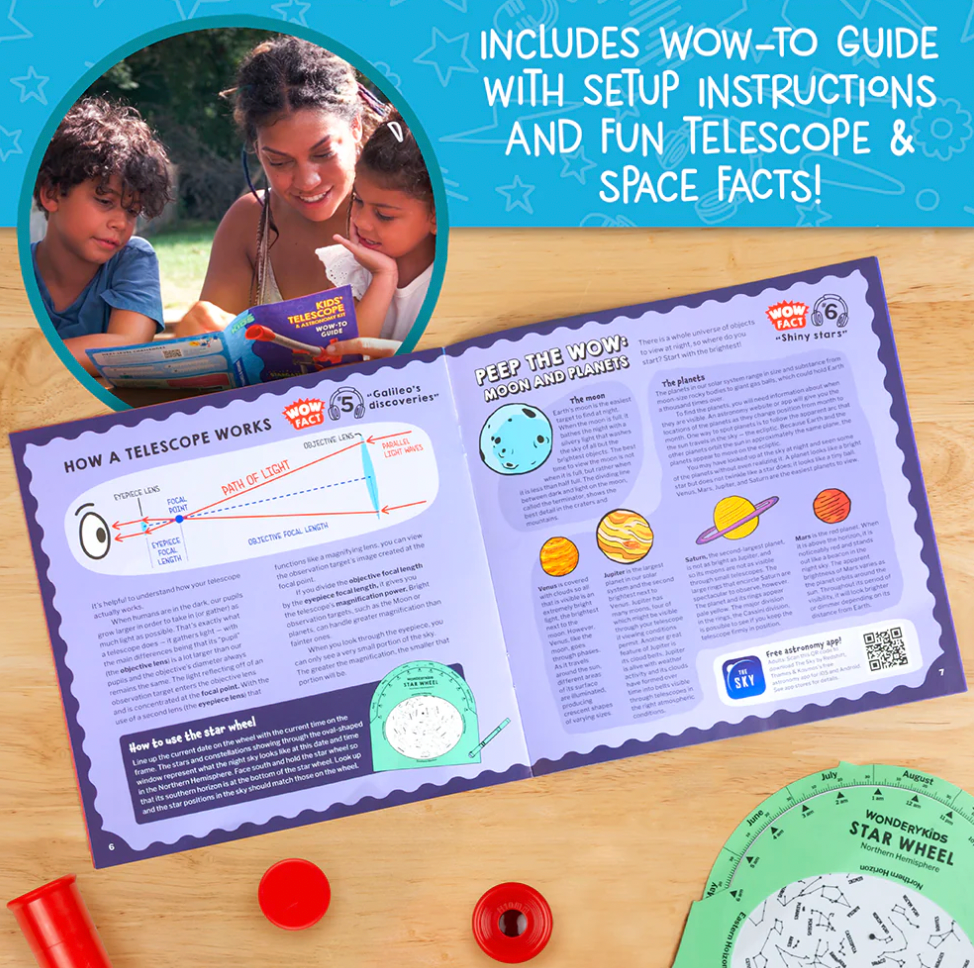 Wow in the World: Kids’ Telescope & Astronomy Kit