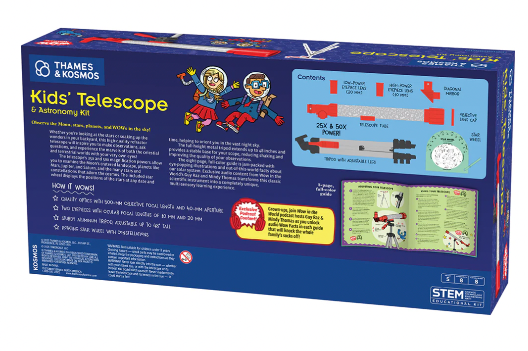Wow in the World: Kids’ Telescope & Astronomy Kit